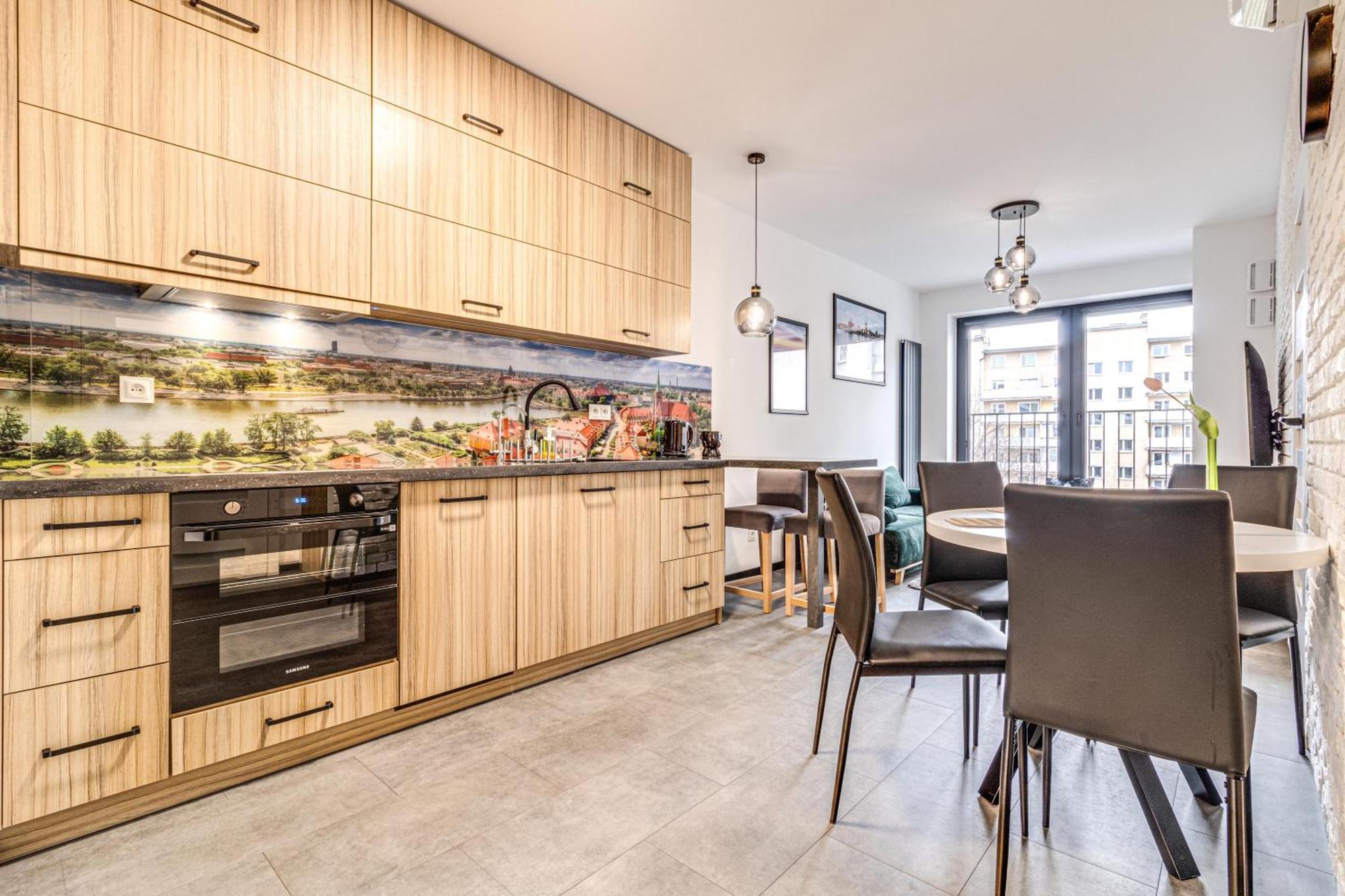 Rentplanet - Apartament Wyszynskiego Wrocław Exteriör bild